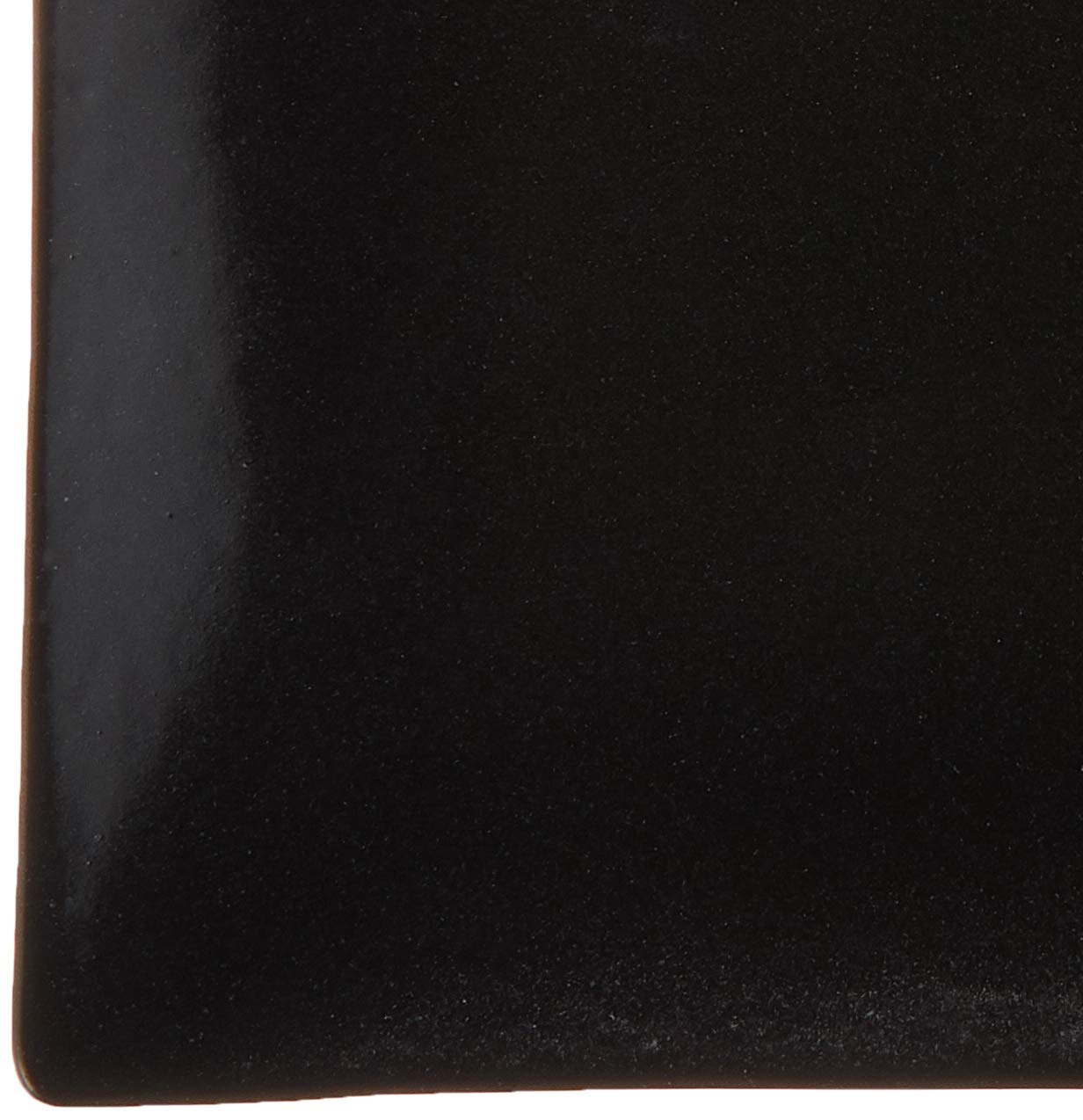 Amazon.com: せともの本舗 Square Plate (Small) Black Glaze Square
